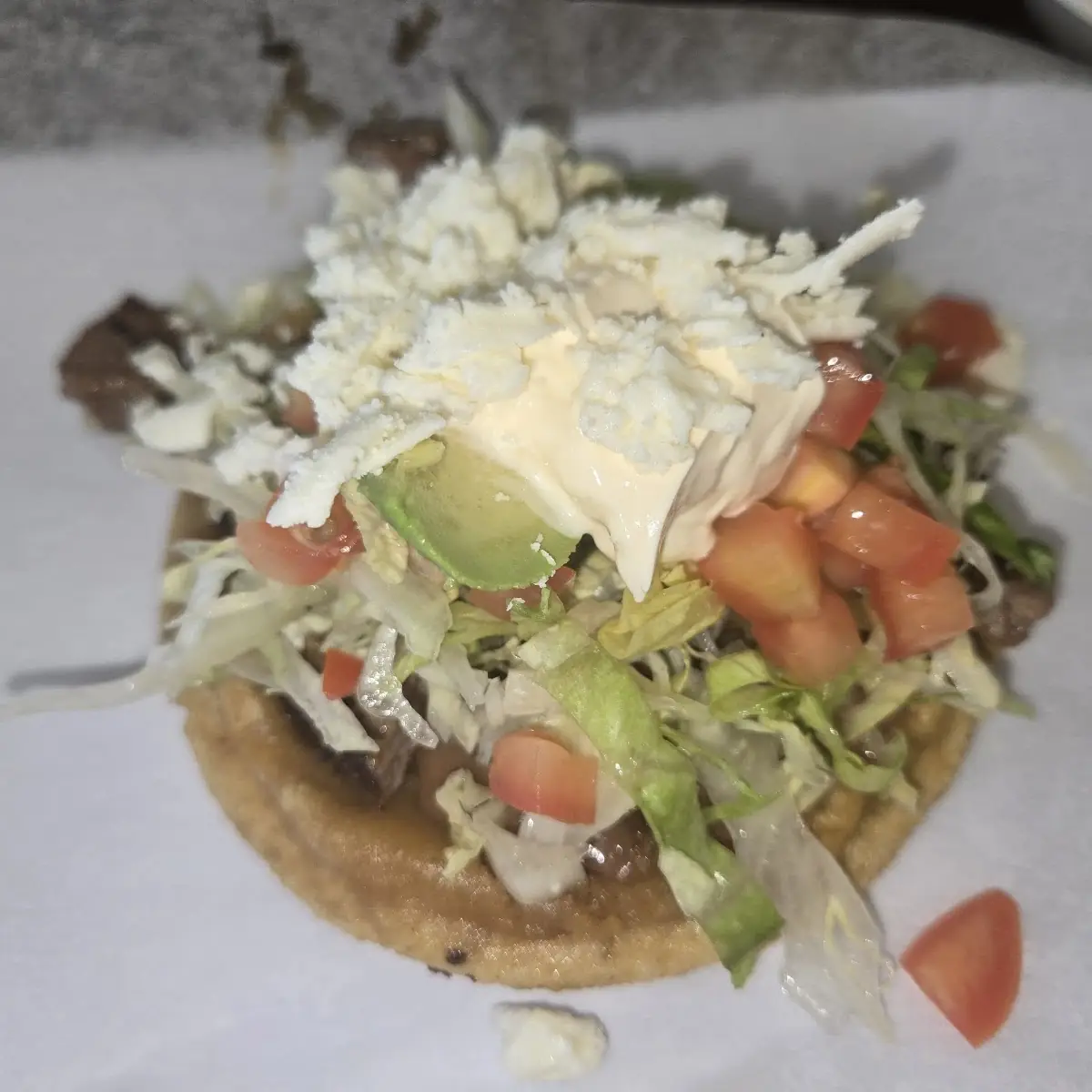 Sopes Reg A La Carte