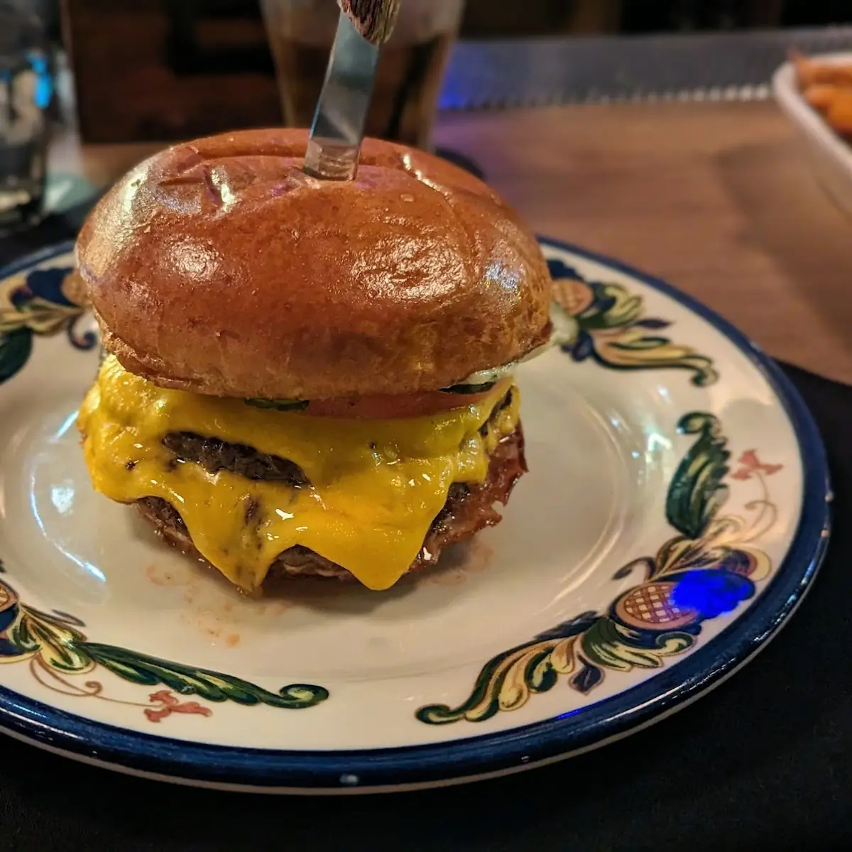 Burger Cooked Medium
