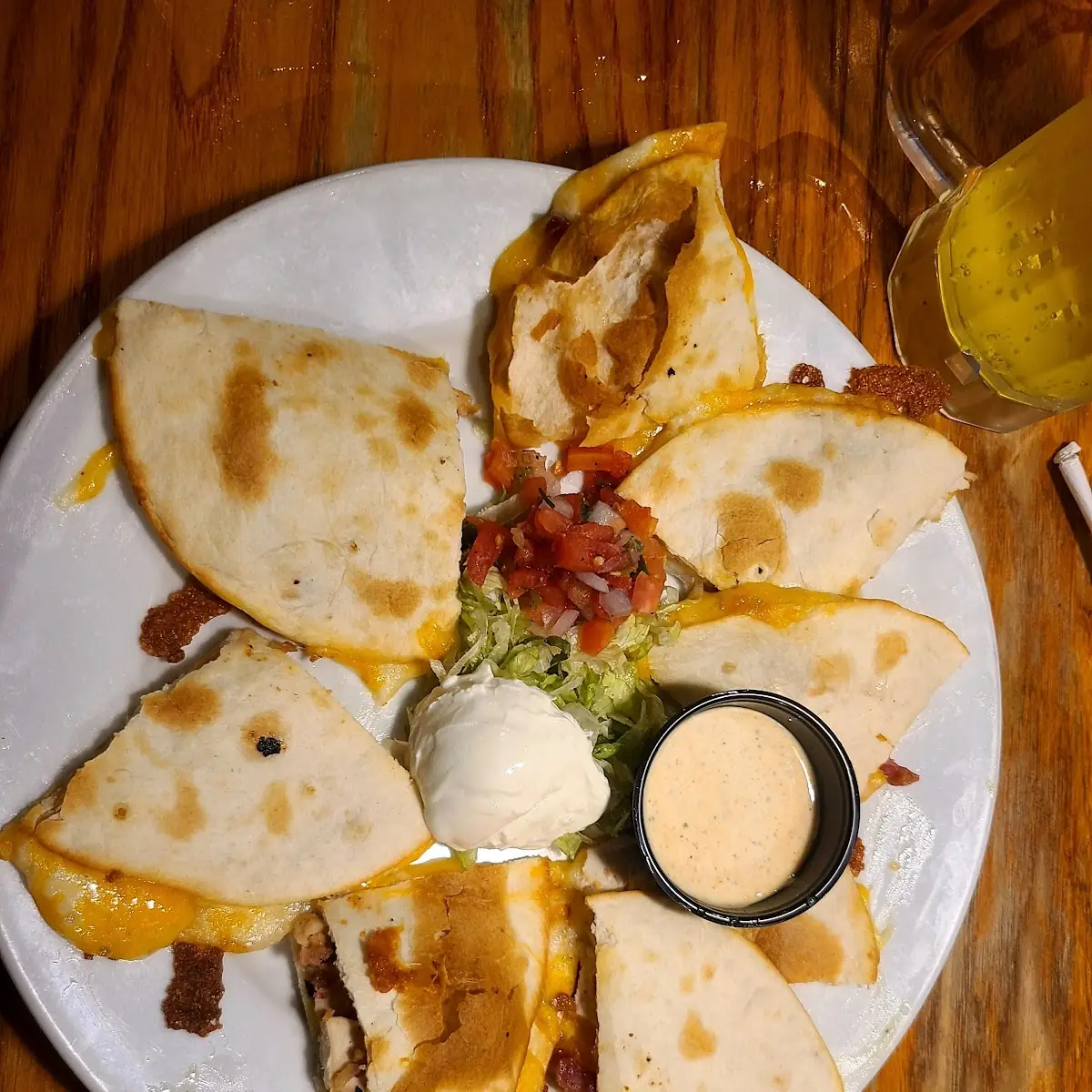 Chicken Quesadillas