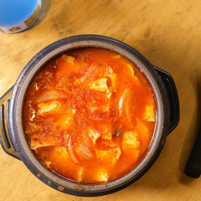 soft tofu soup 순두부