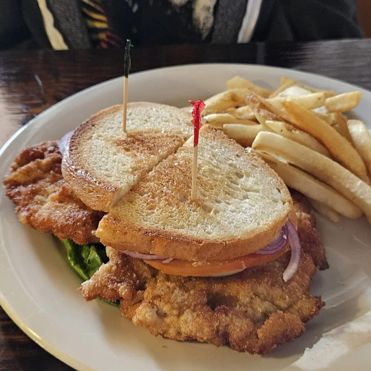 Pork Chop Sandwich