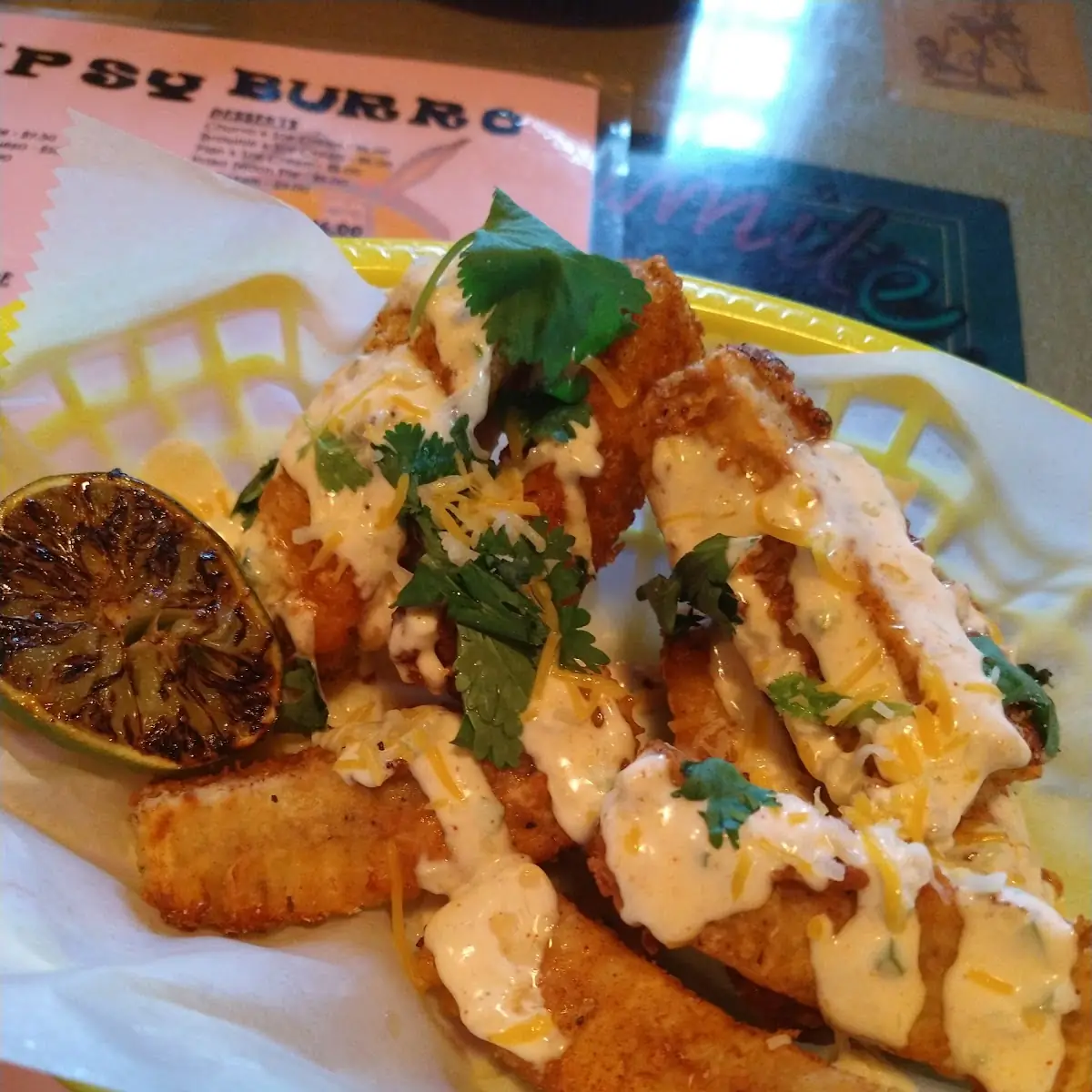 Fried Street Corn