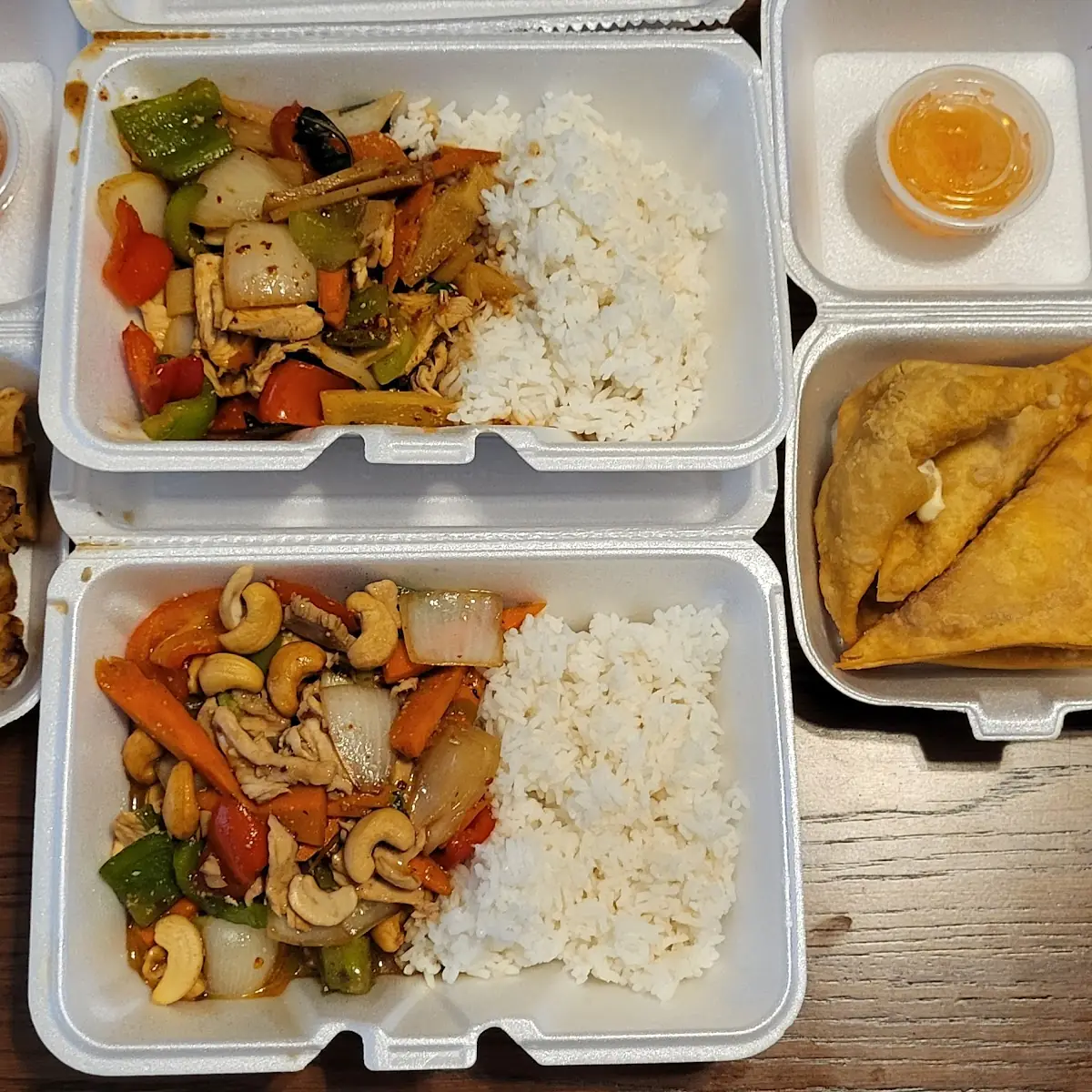 Cashew Chicken Spicy Chicken