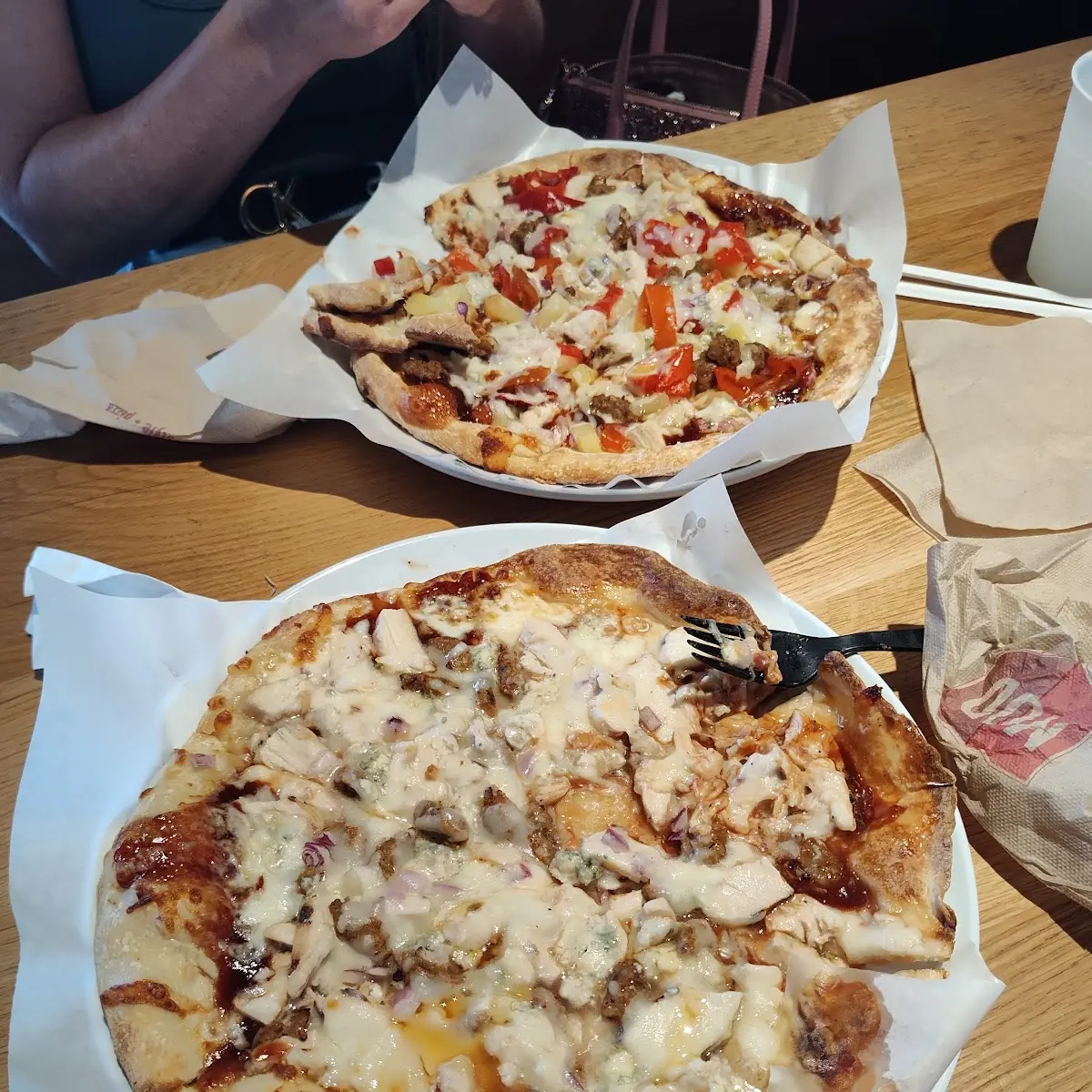 Chicken and Mushroom Pizza