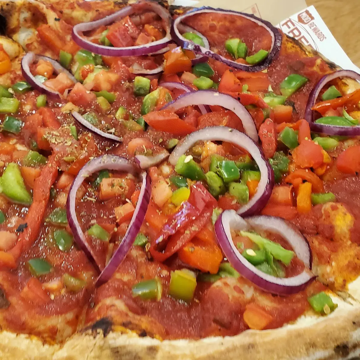 Vegan Pizza Cheeseless