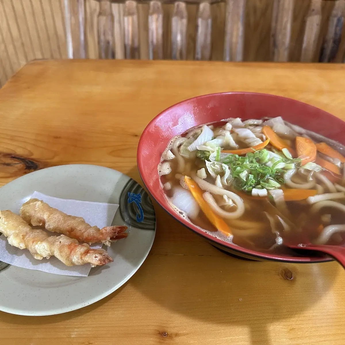 1. Shrimp Tempura Udon