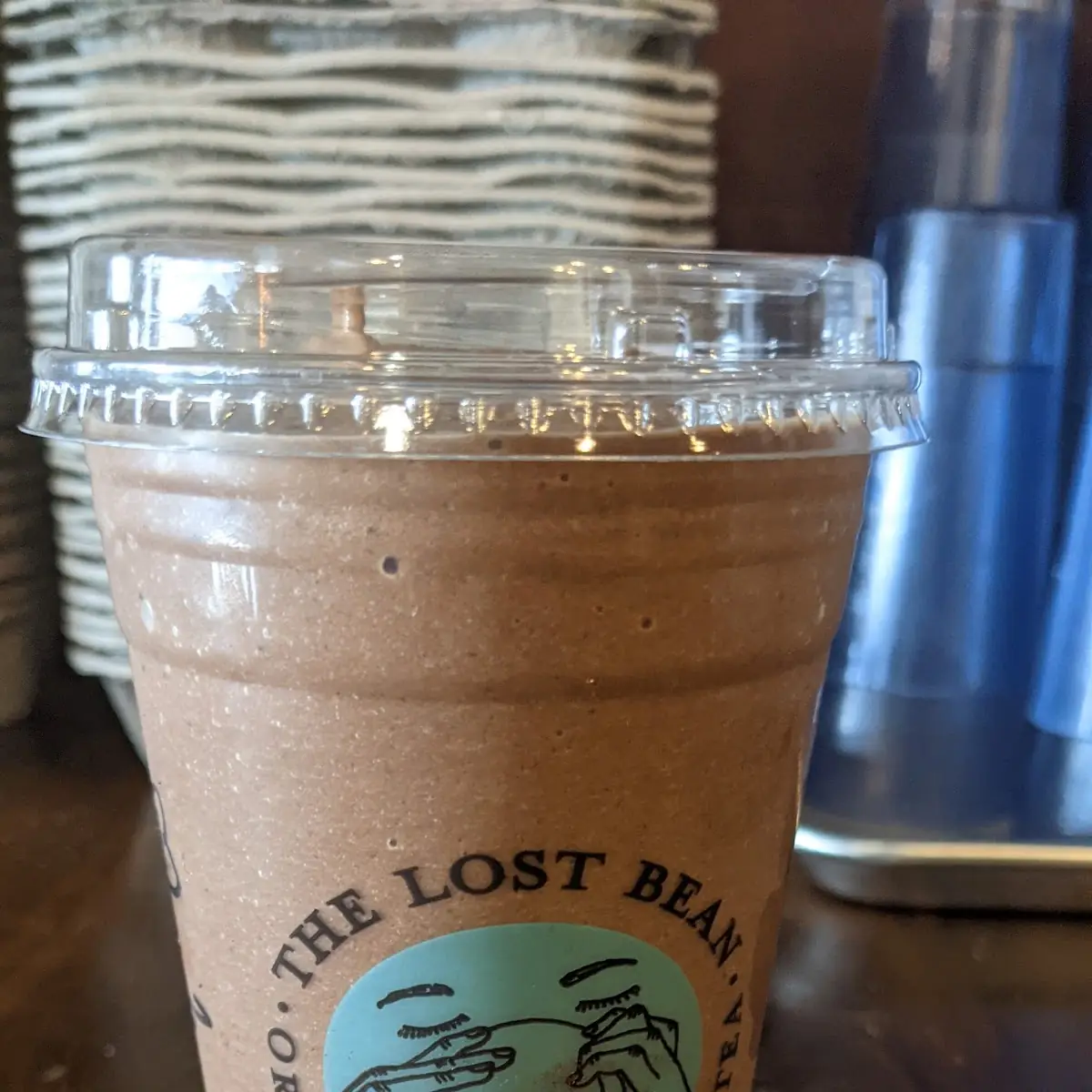Blended Monkey Mocha Frappe