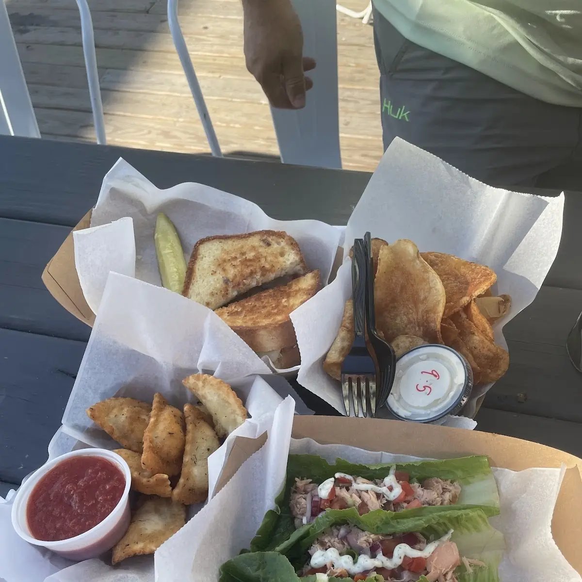 Smoked Salmon Melt Sandwich