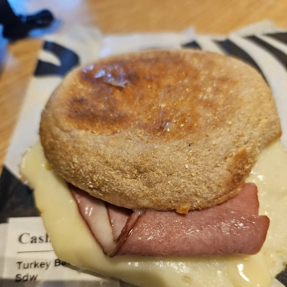Turkey Bacon Cheddar & Egg White Sandwich