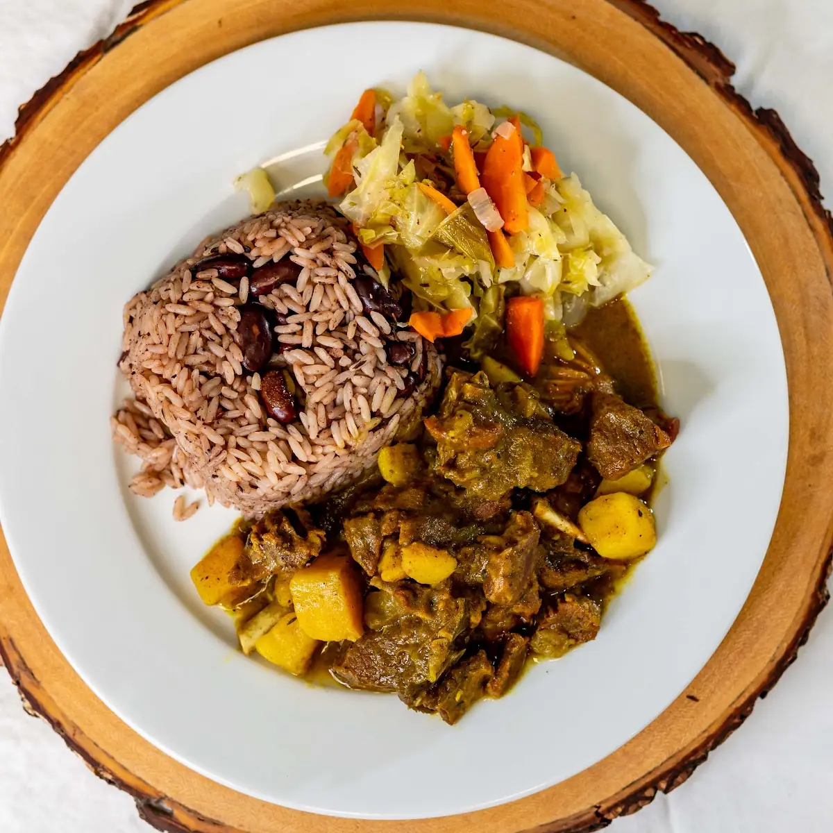 Curry Goat Med