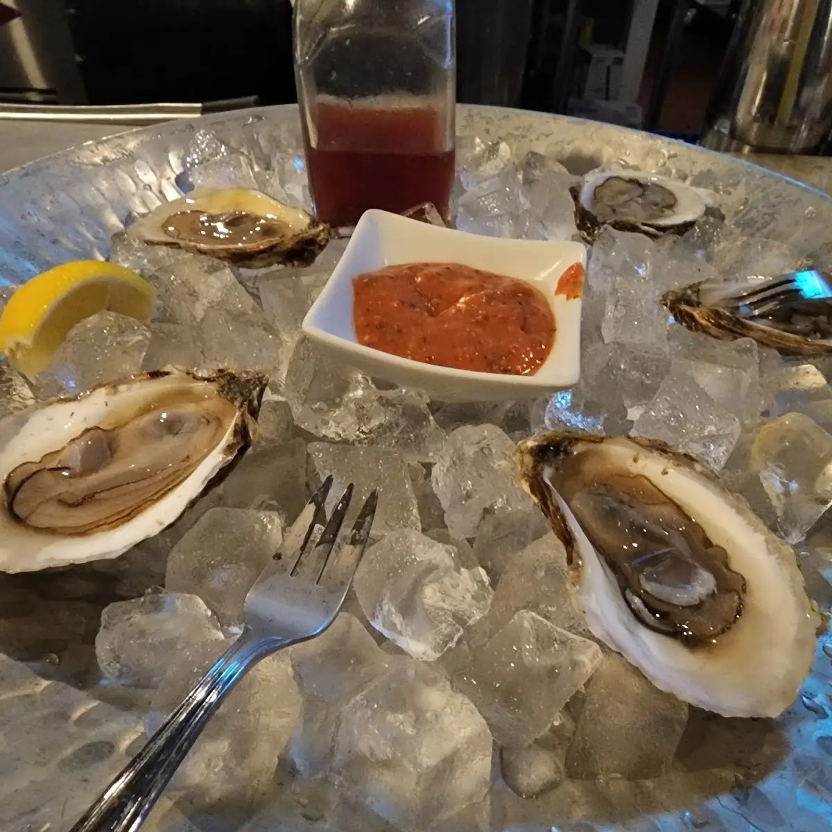 Rasberry Point Oysters on the Half Shell