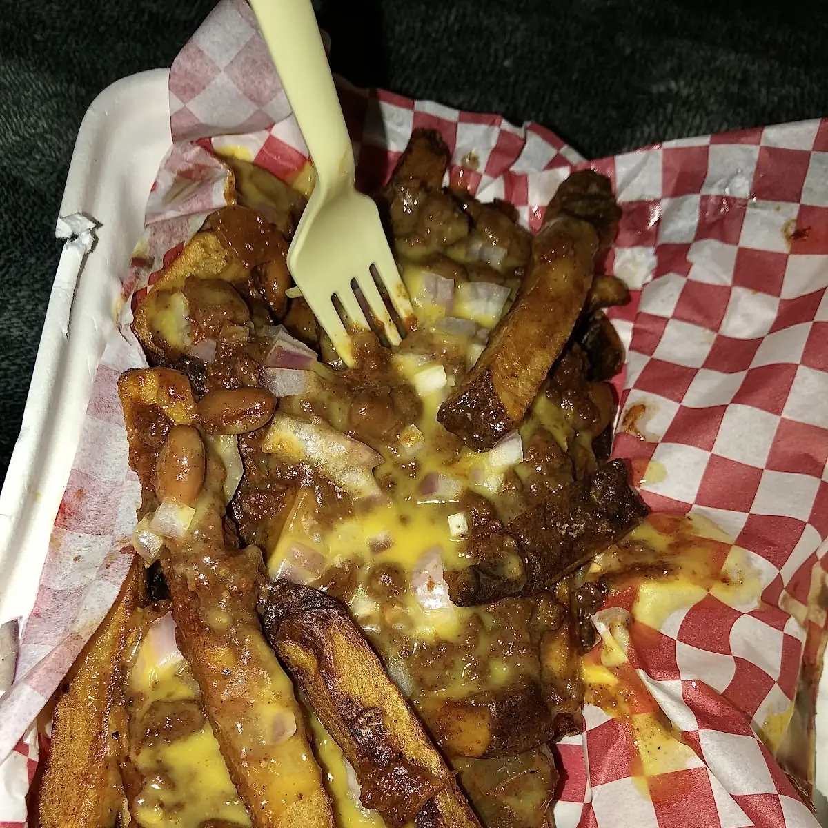 Chilling Cheese Fries