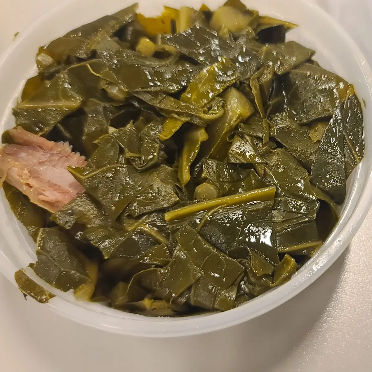 Greens with Smoked Turkey
