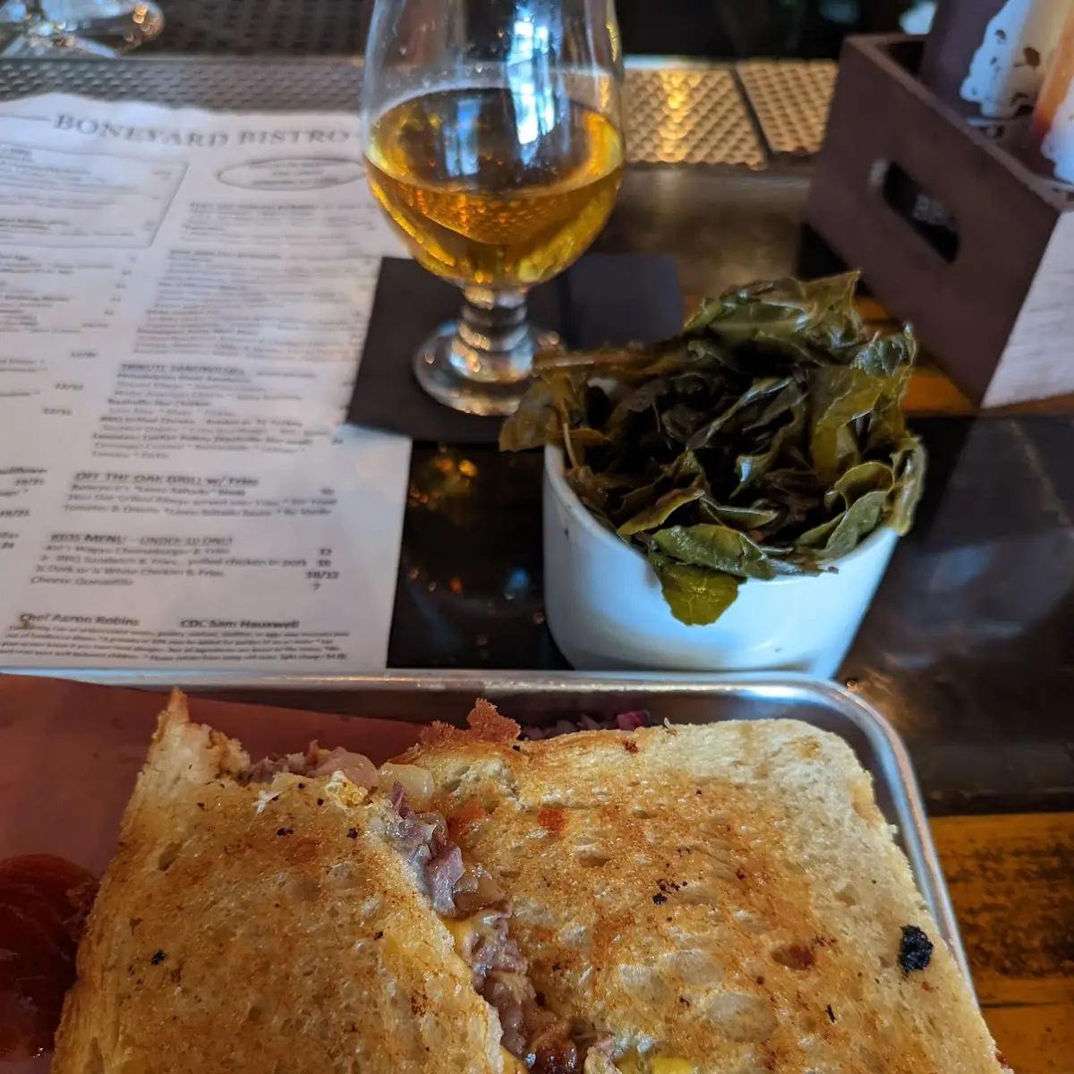BBQ Brisket Grilled Cheese