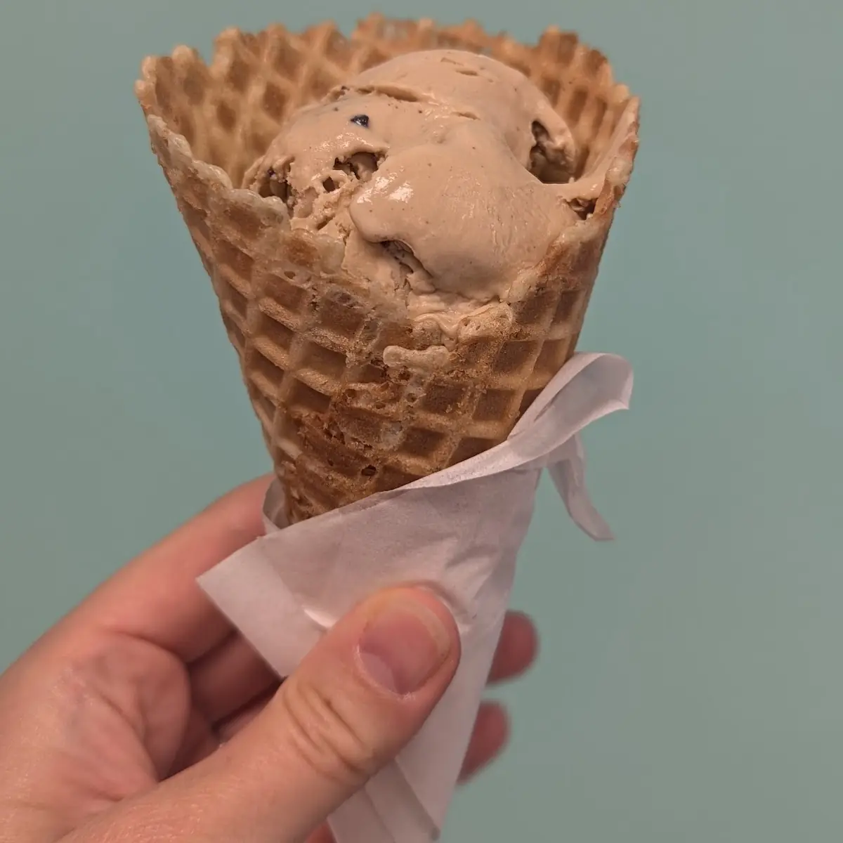 Exhausted Parent Waffle Cone