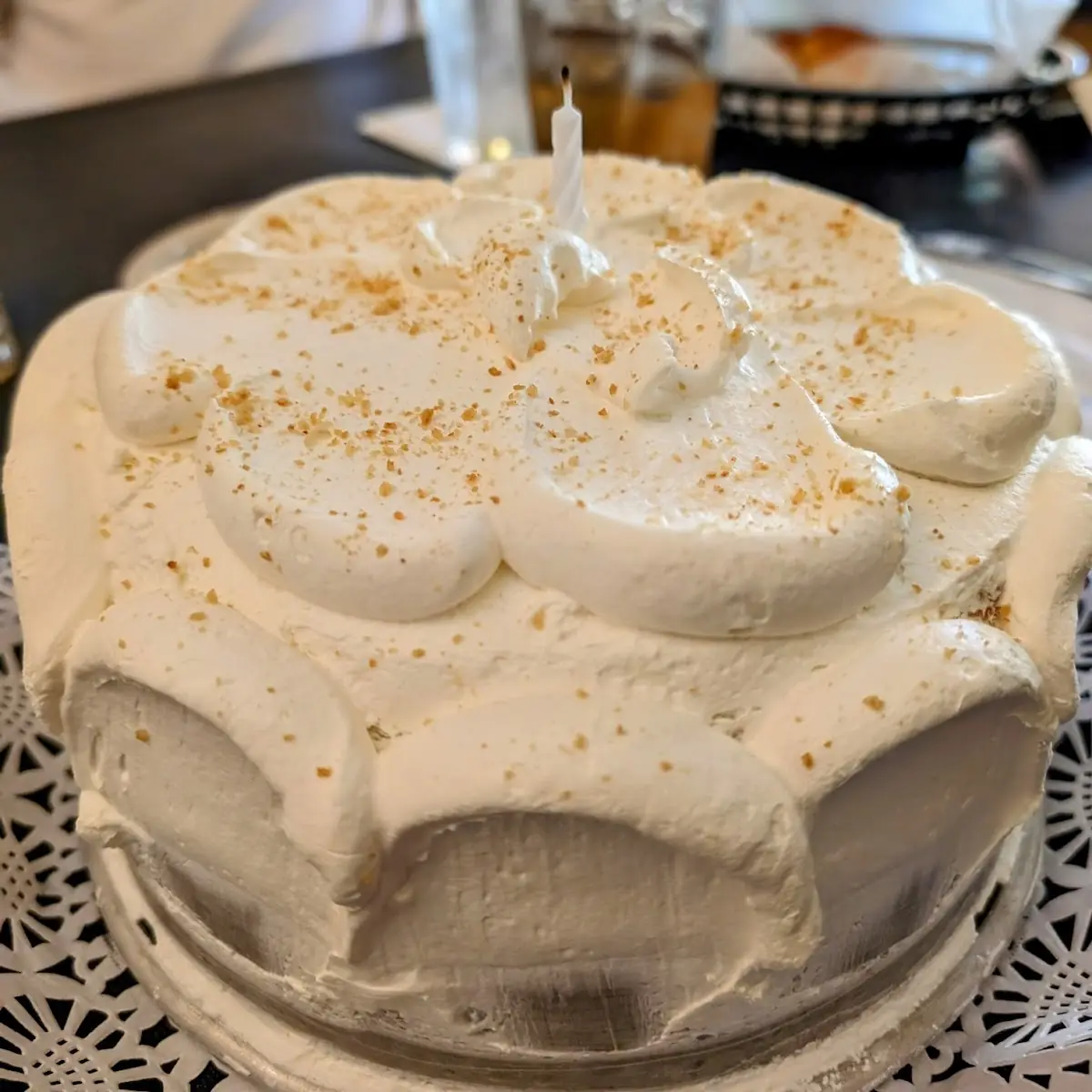 Birthday Yellow Cake