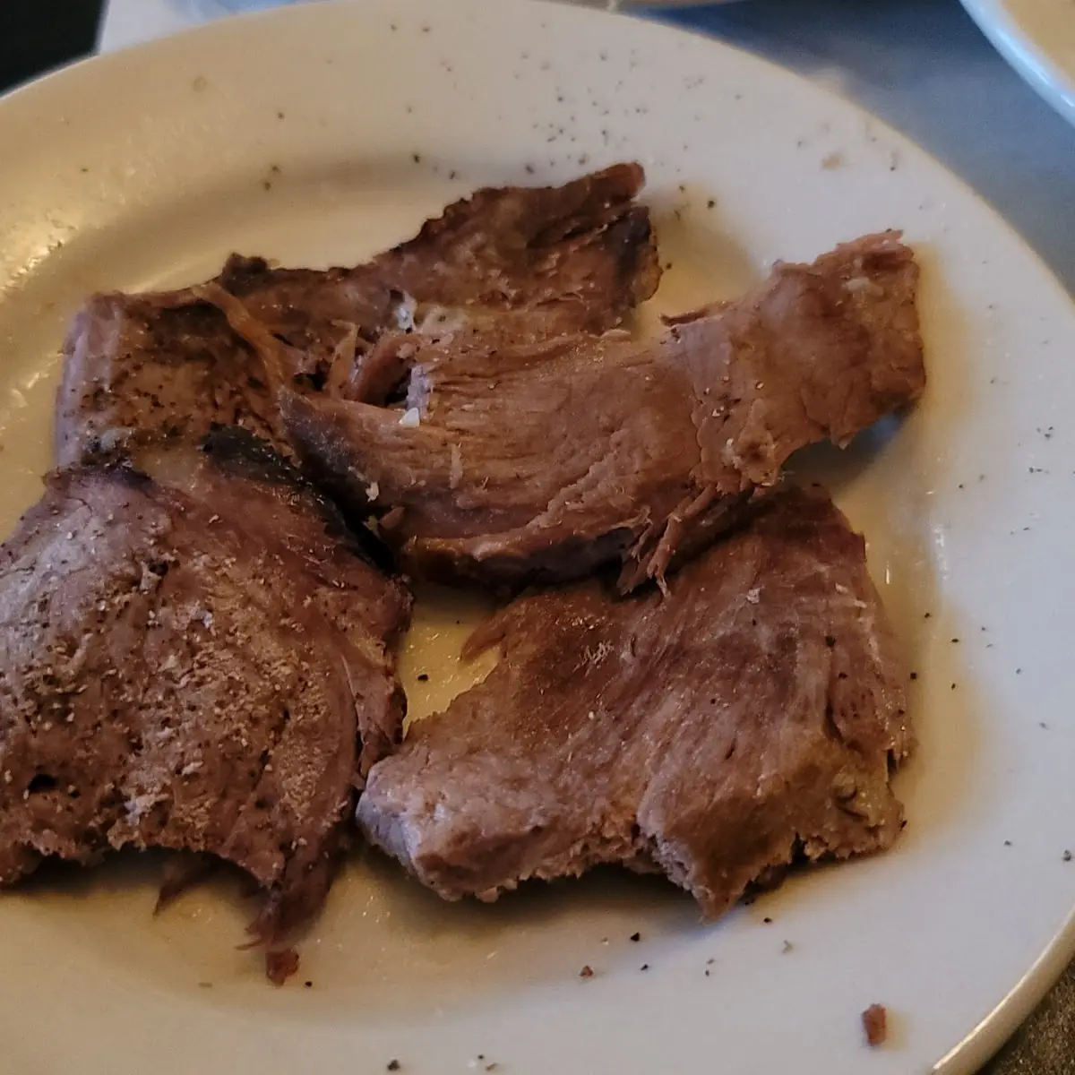 Open Face Pot Roast Sandwich