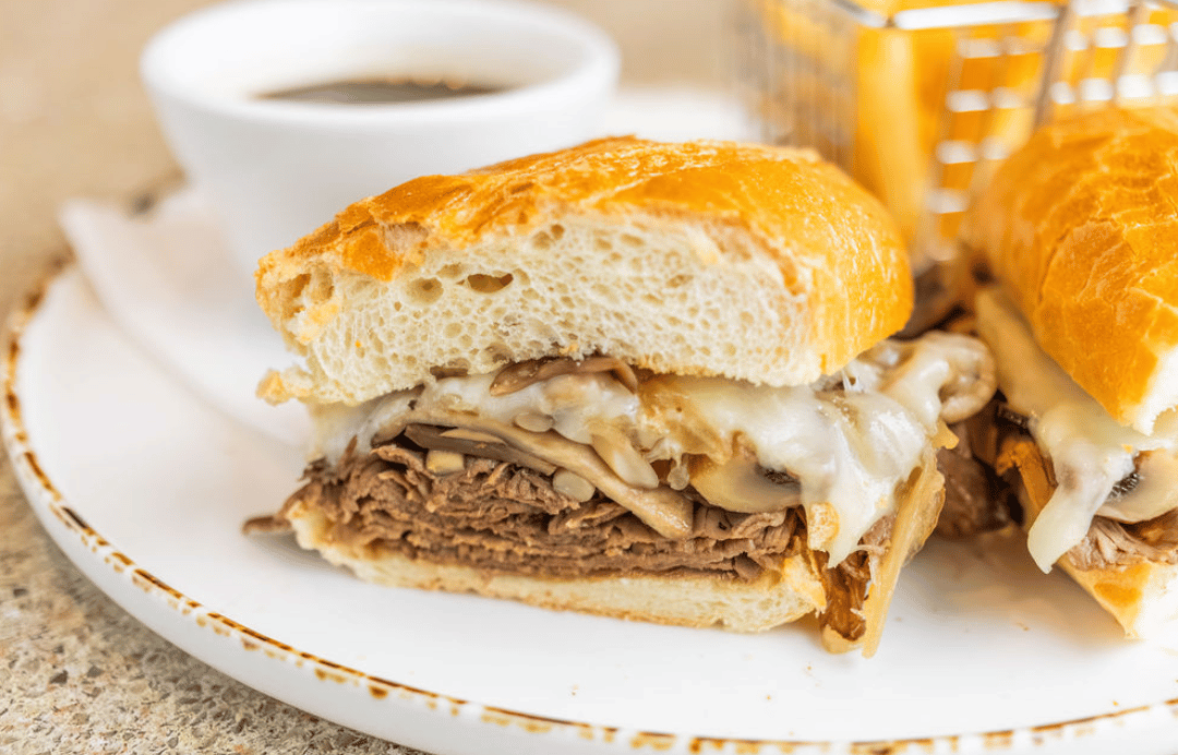 Beef Dip Supreme, Barley Station Brewpub