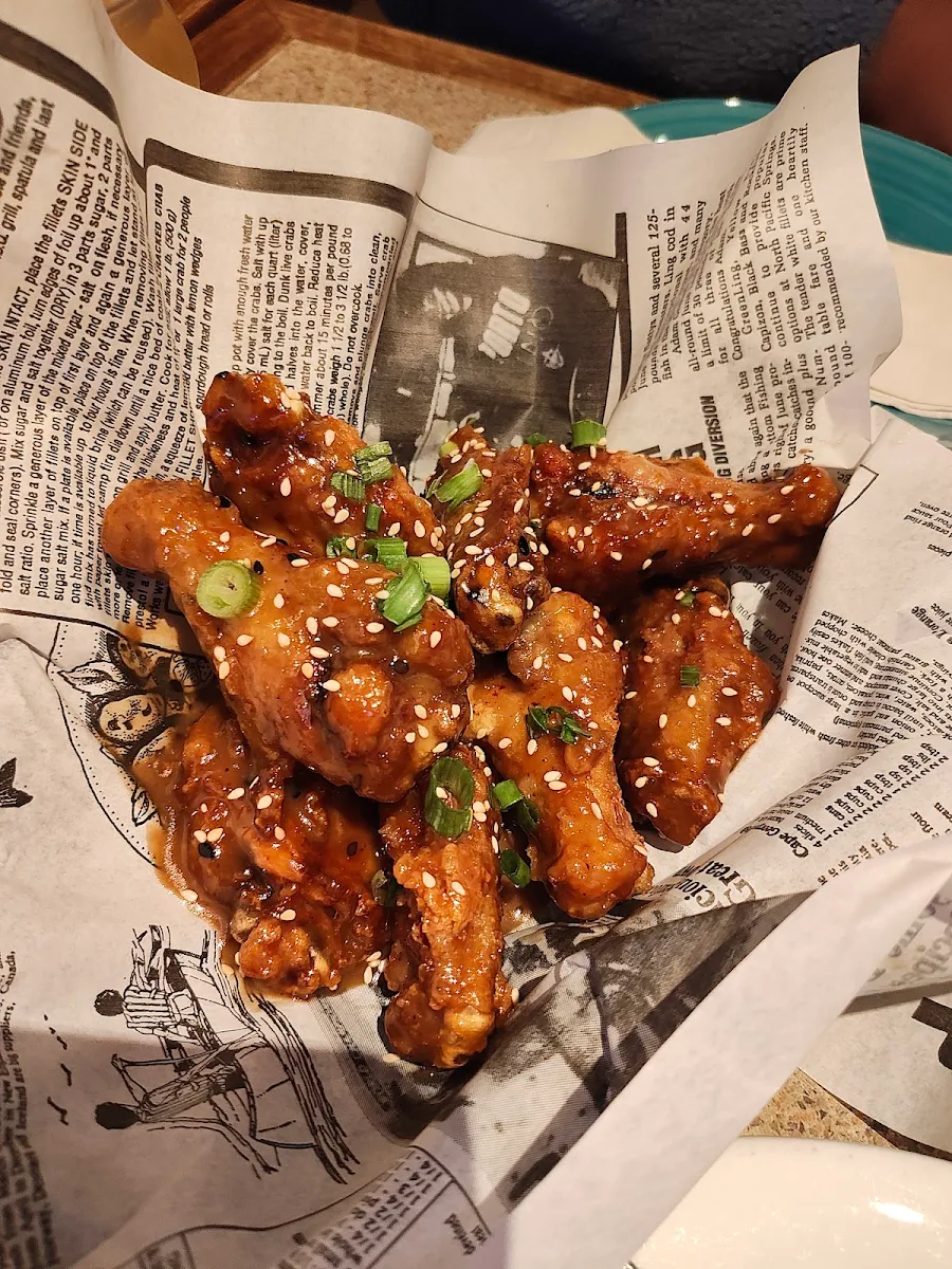Chicken Wings, Barley Station Brewpub