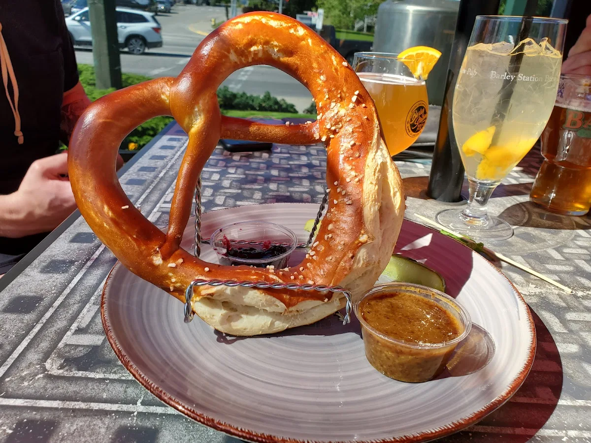 It's a Massive Pretzel, Barley Station Brewpub