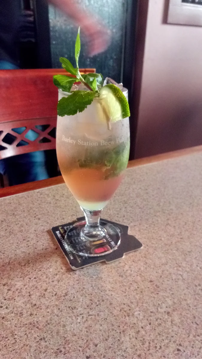 Peach Mojito, Barley Station Brewpub
