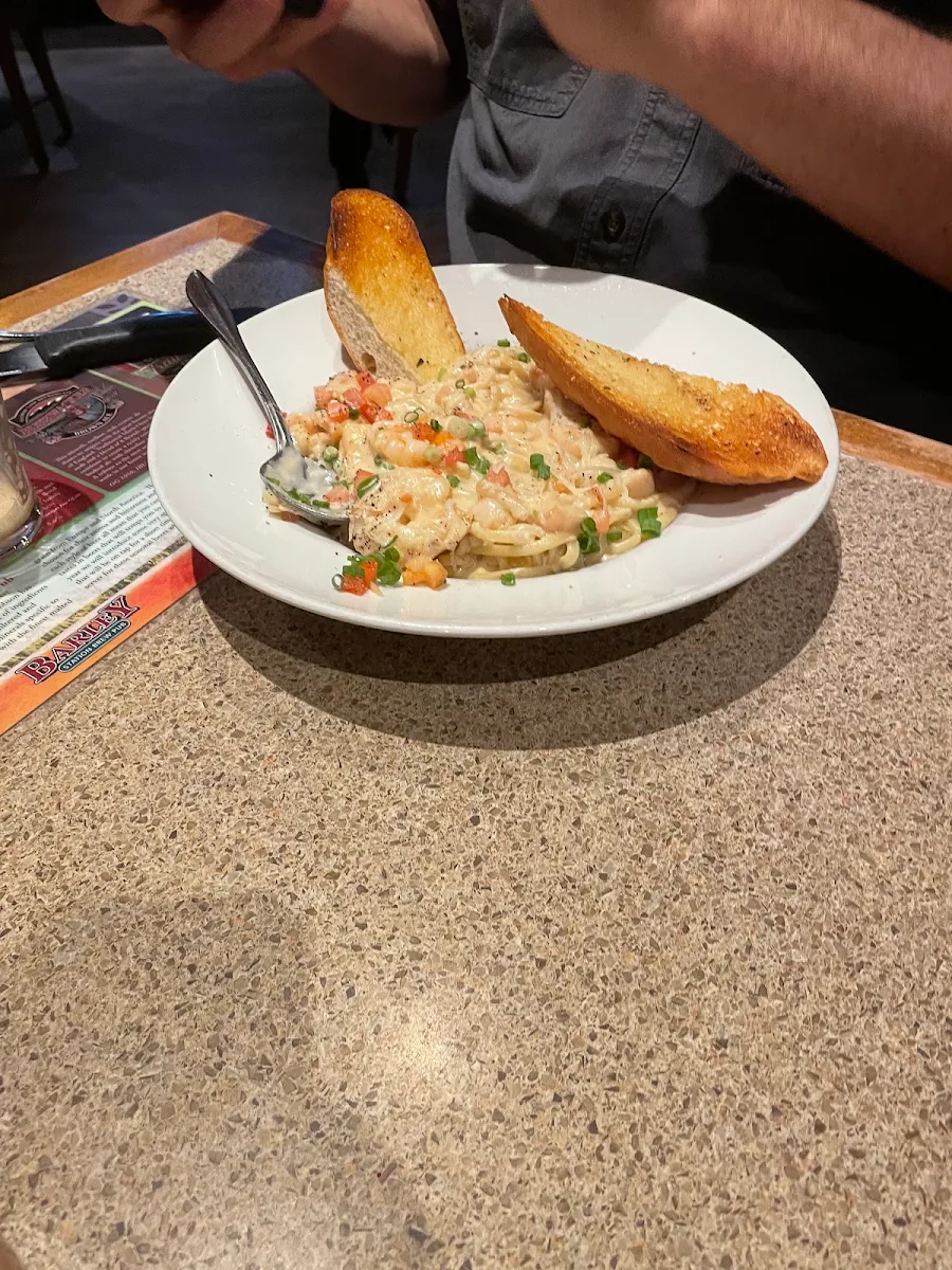 Seafood Linguine, Barley Station Brewpub