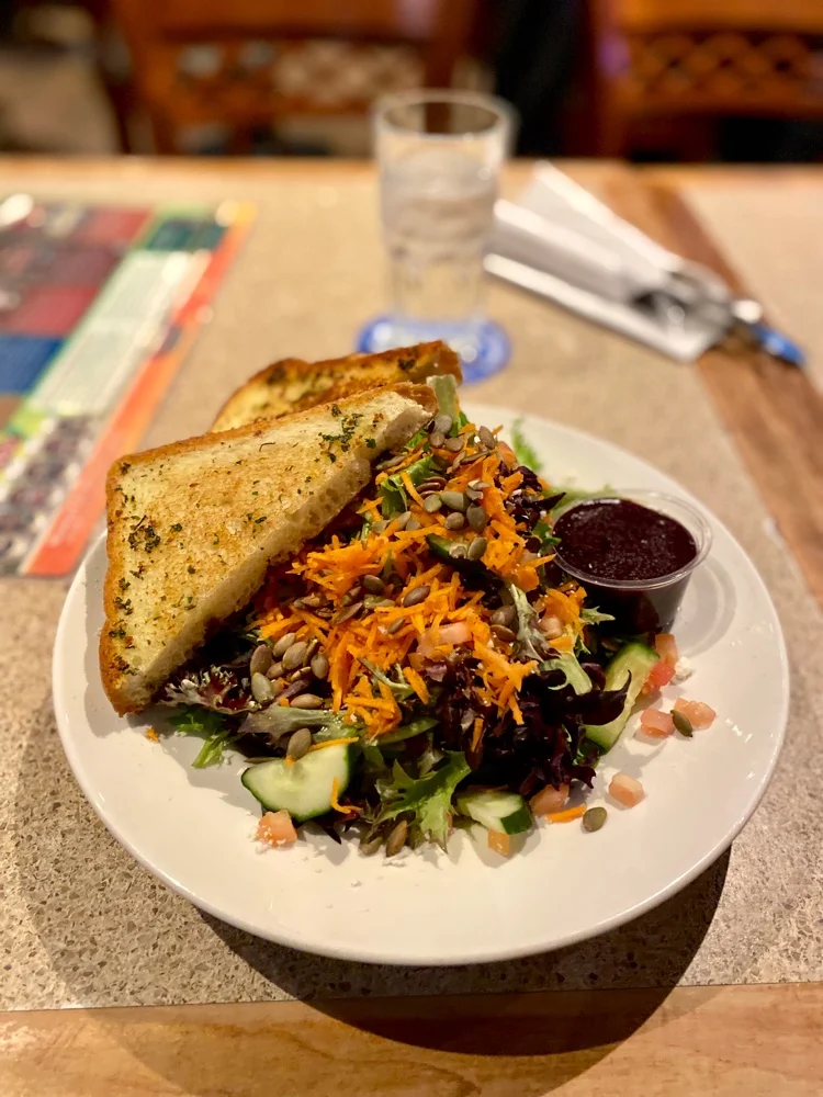 Station House Salad, Barley Station Brewpub