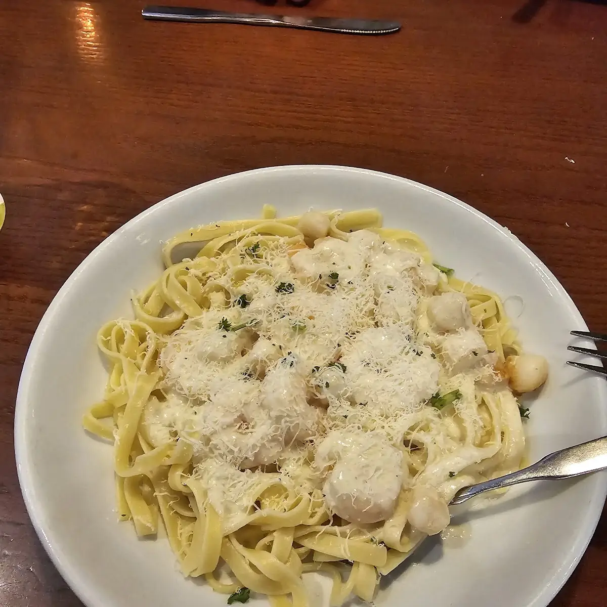 Grilled Chicken Alfredo