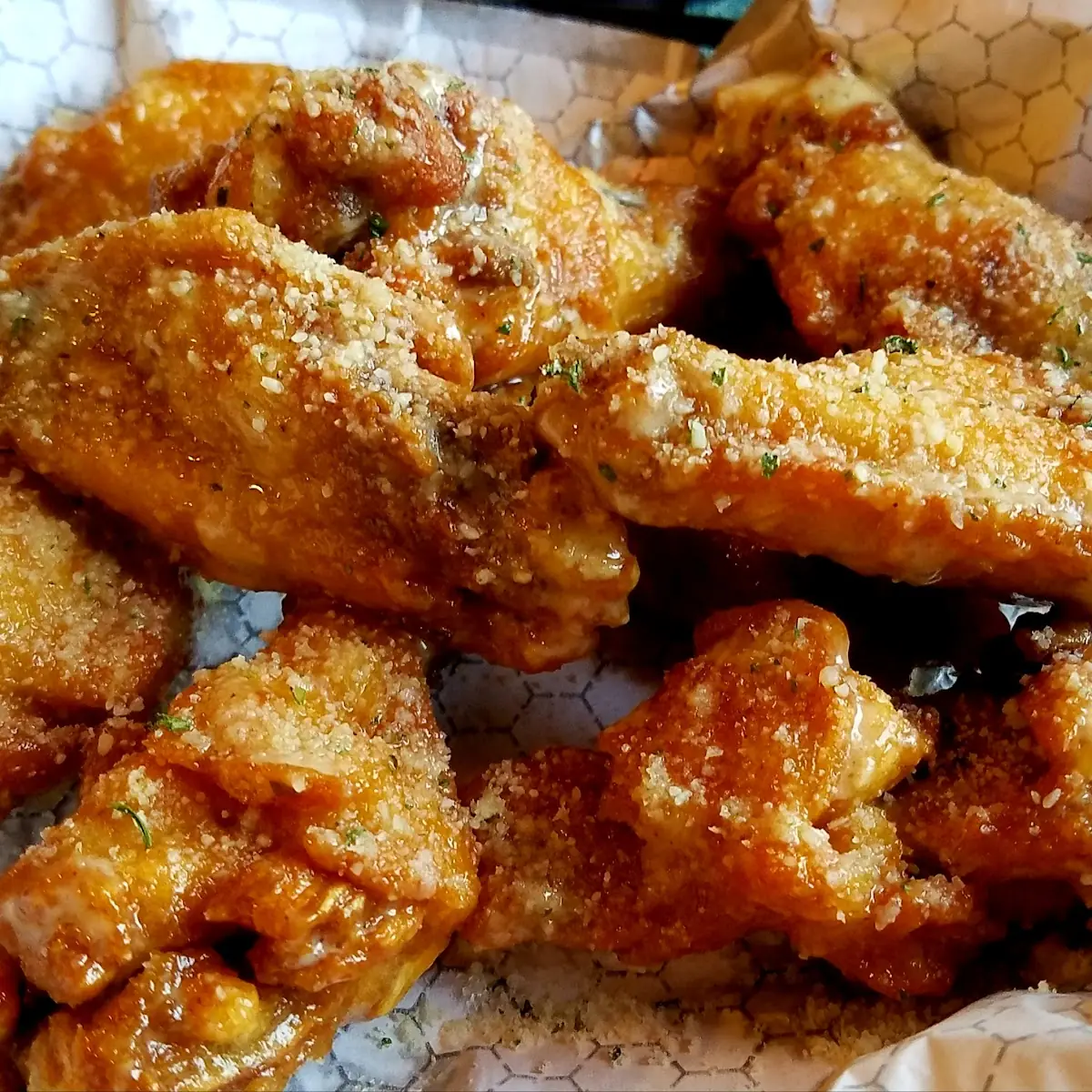 Garlic and Parmesan Wings