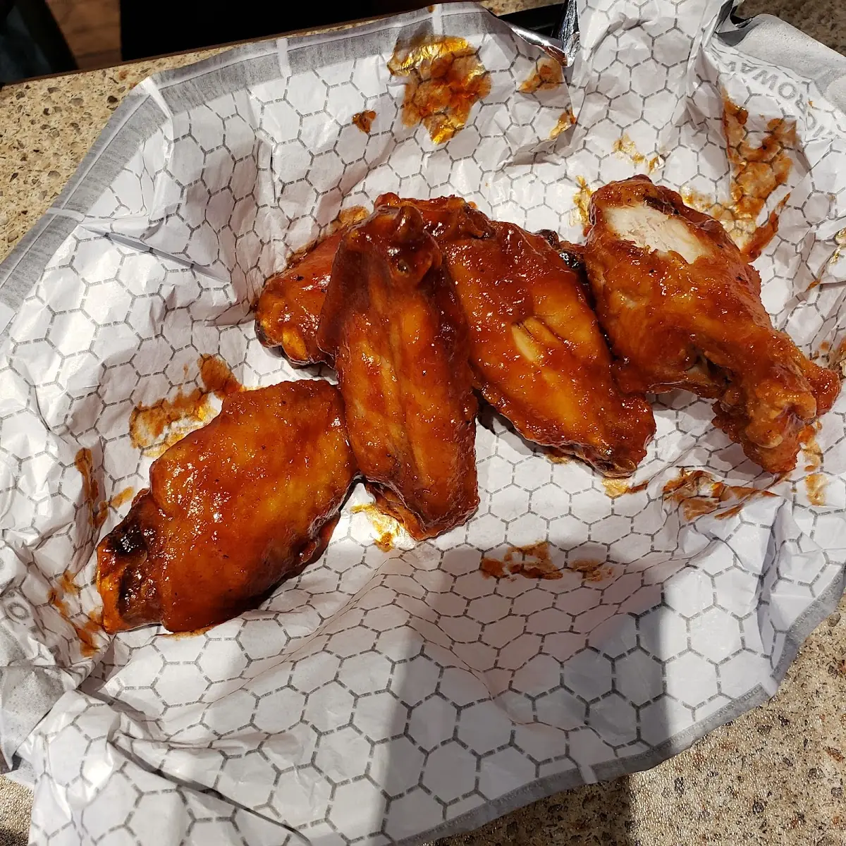Honey BBQ Bone-In Wings