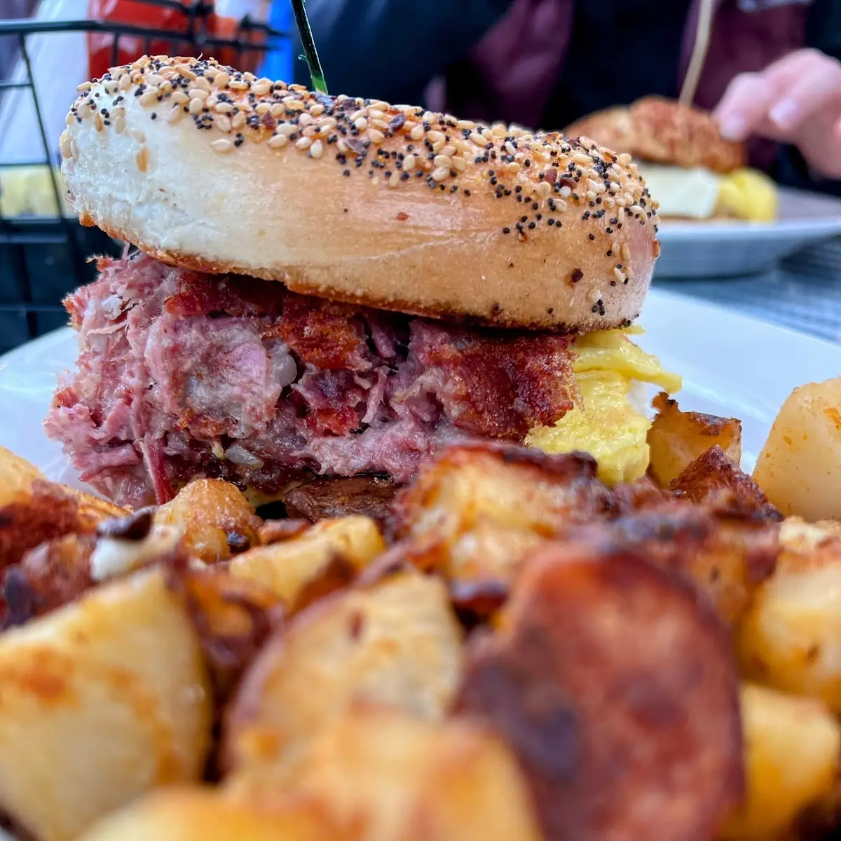 Homemade Hash Sandwich
