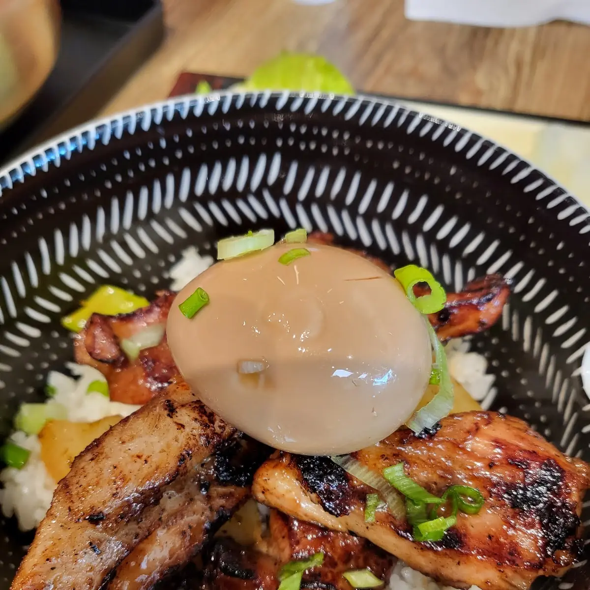 Grilled Chicken Thigh Don
