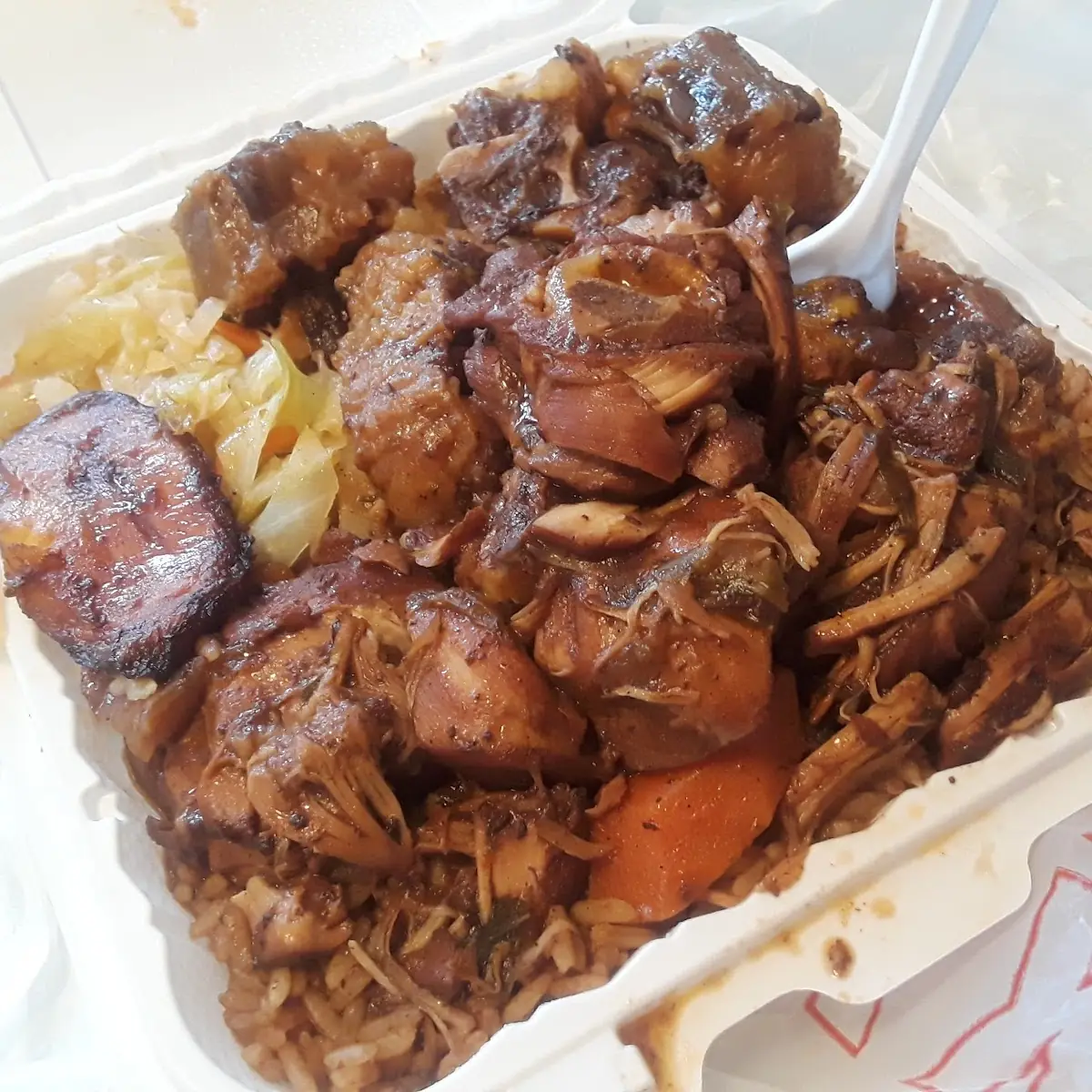 Stew Chicken & Ox Tail Mixed Veggies