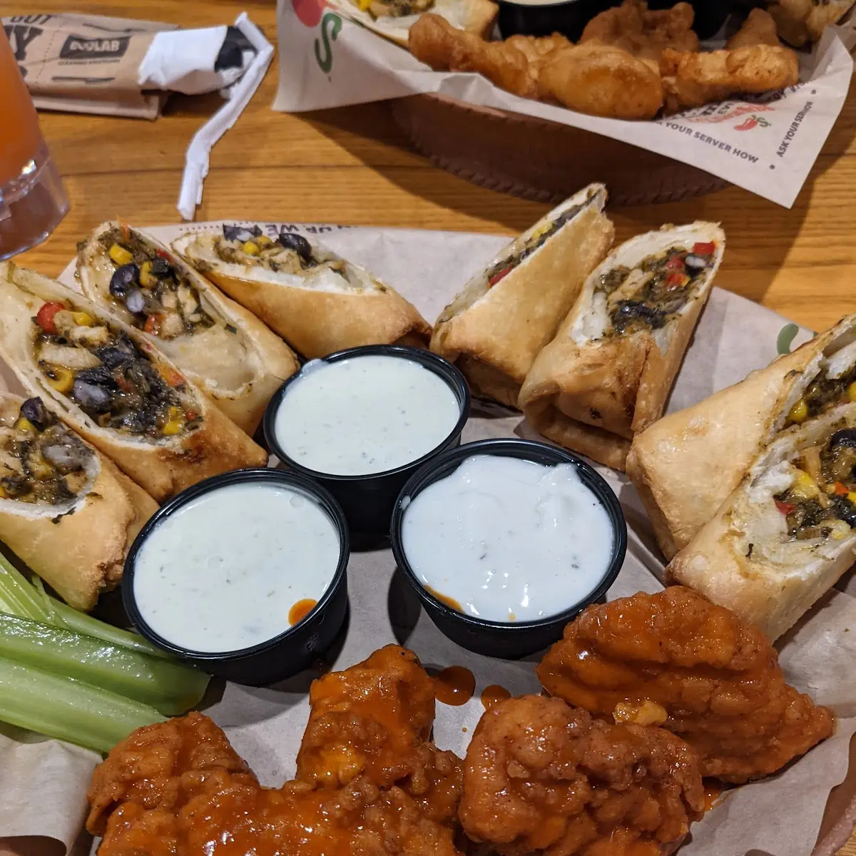 Trio Appetizer Sampler Platter