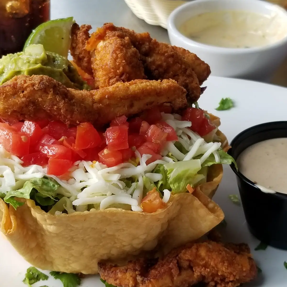 Fried Chicken Salad