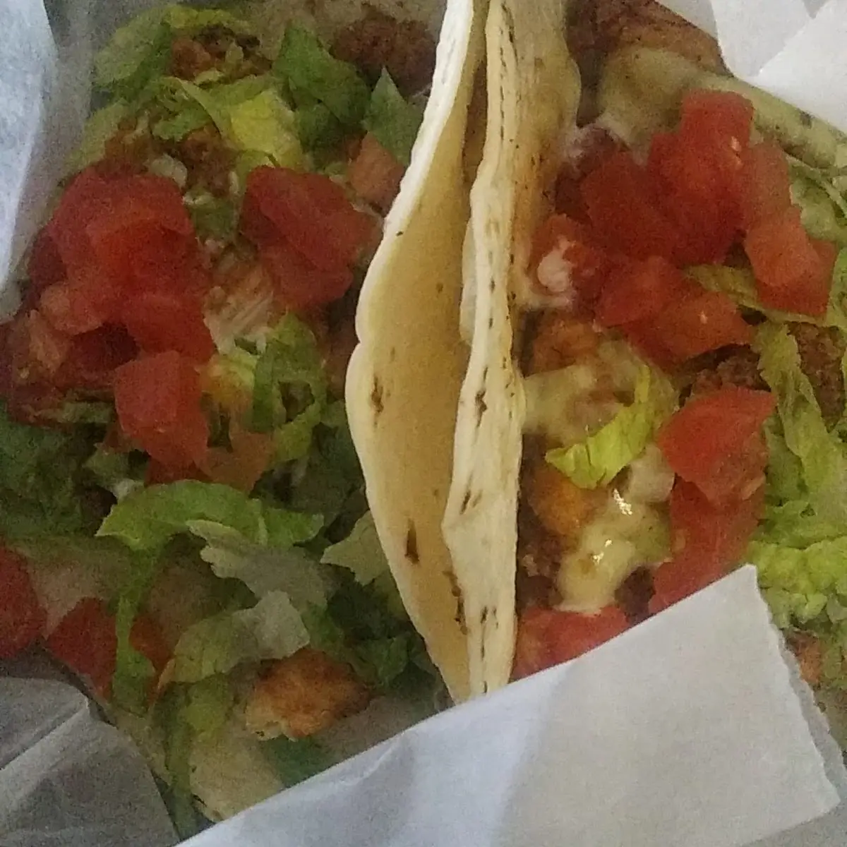 Fried Chicken Tacos