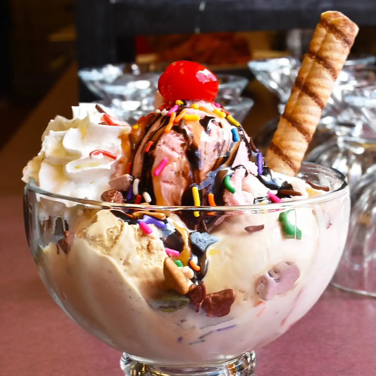 Ice Cream Sundae Bowl