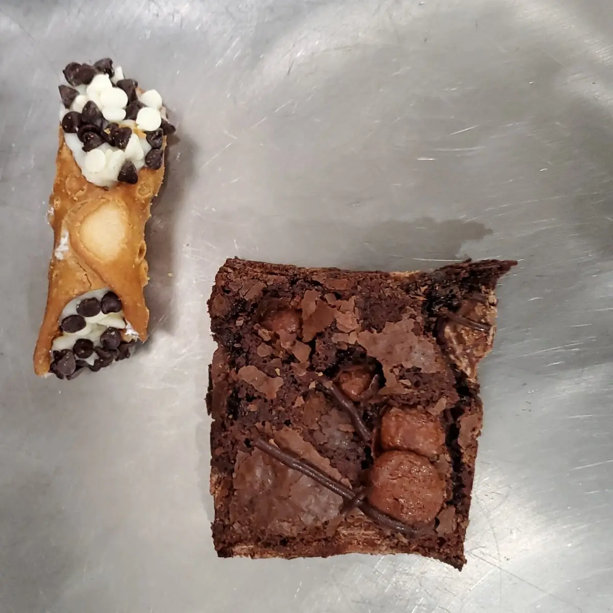 Cannoli & Fudge Brownie