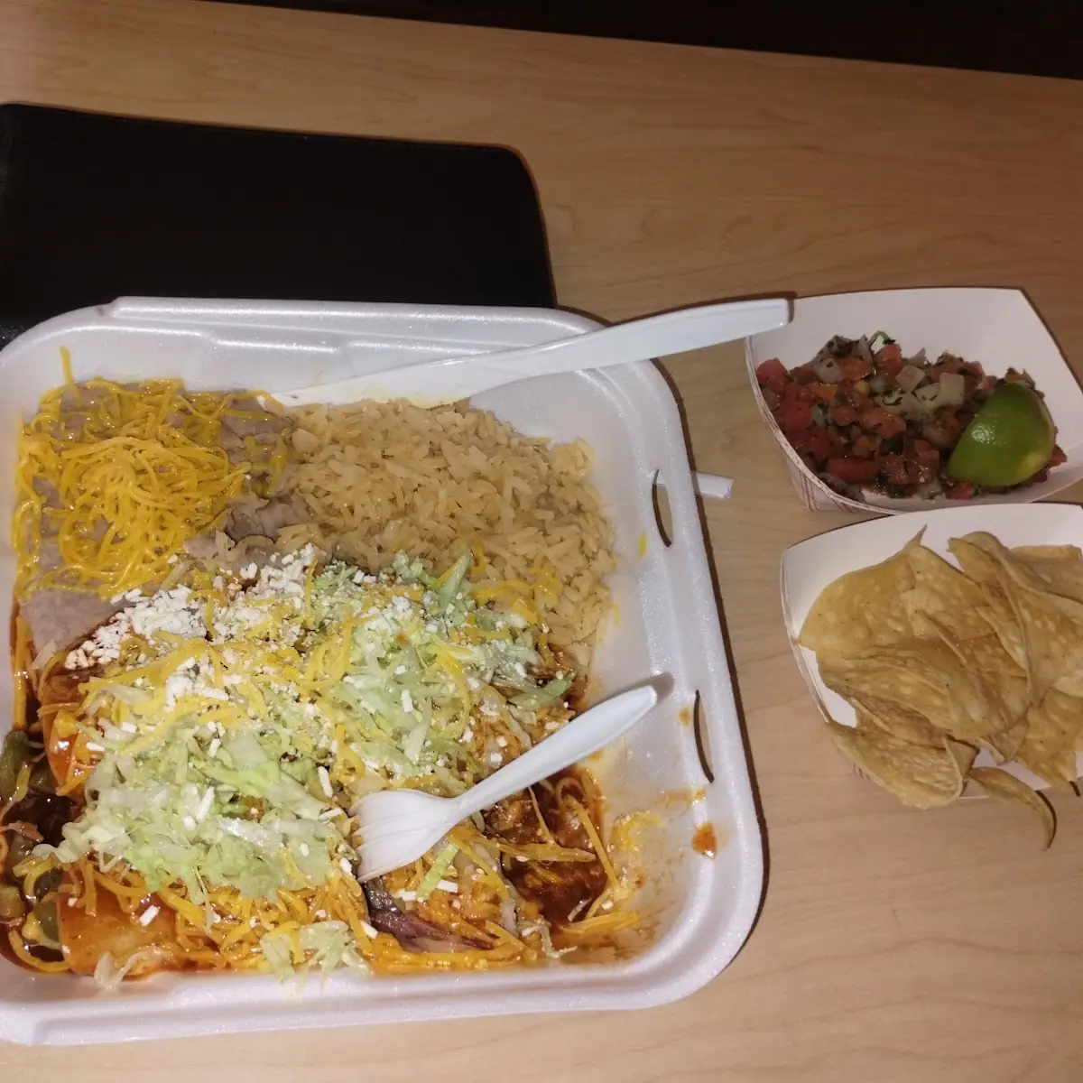 Shredded Beef Enchilada