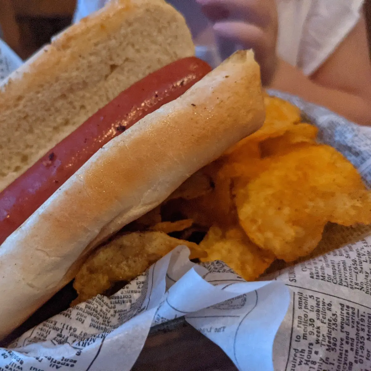 Hot Dogs and Chips