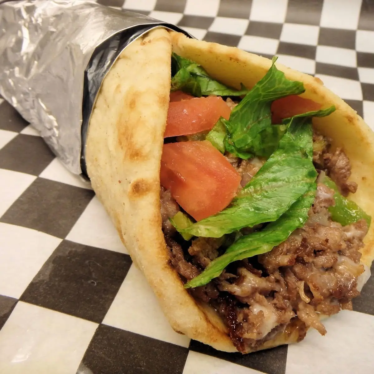 Cheese Steak Pita