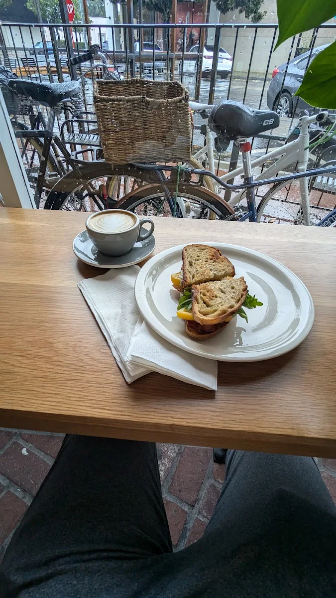 blt Sandwich & Cappuccino