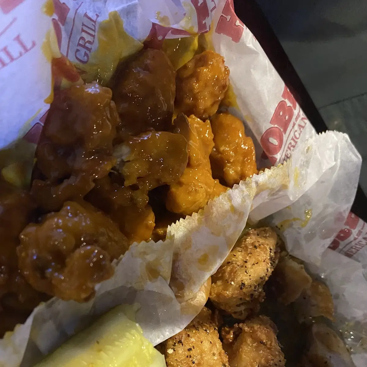 Lemon Pepper and Buffalo