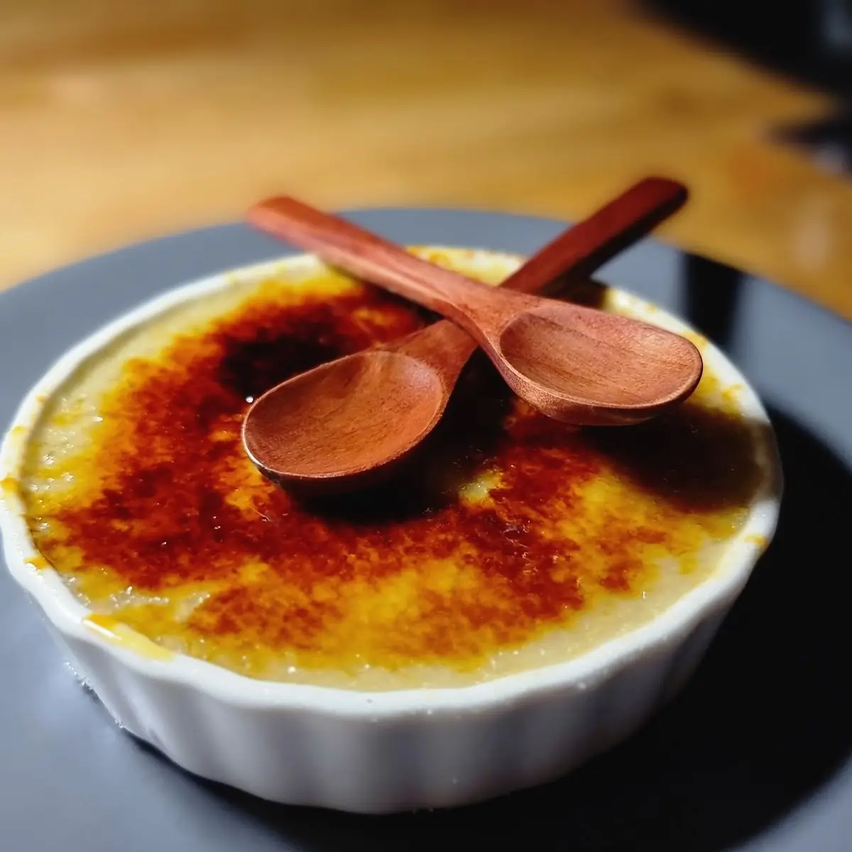 Black Sesame Creme Brulee