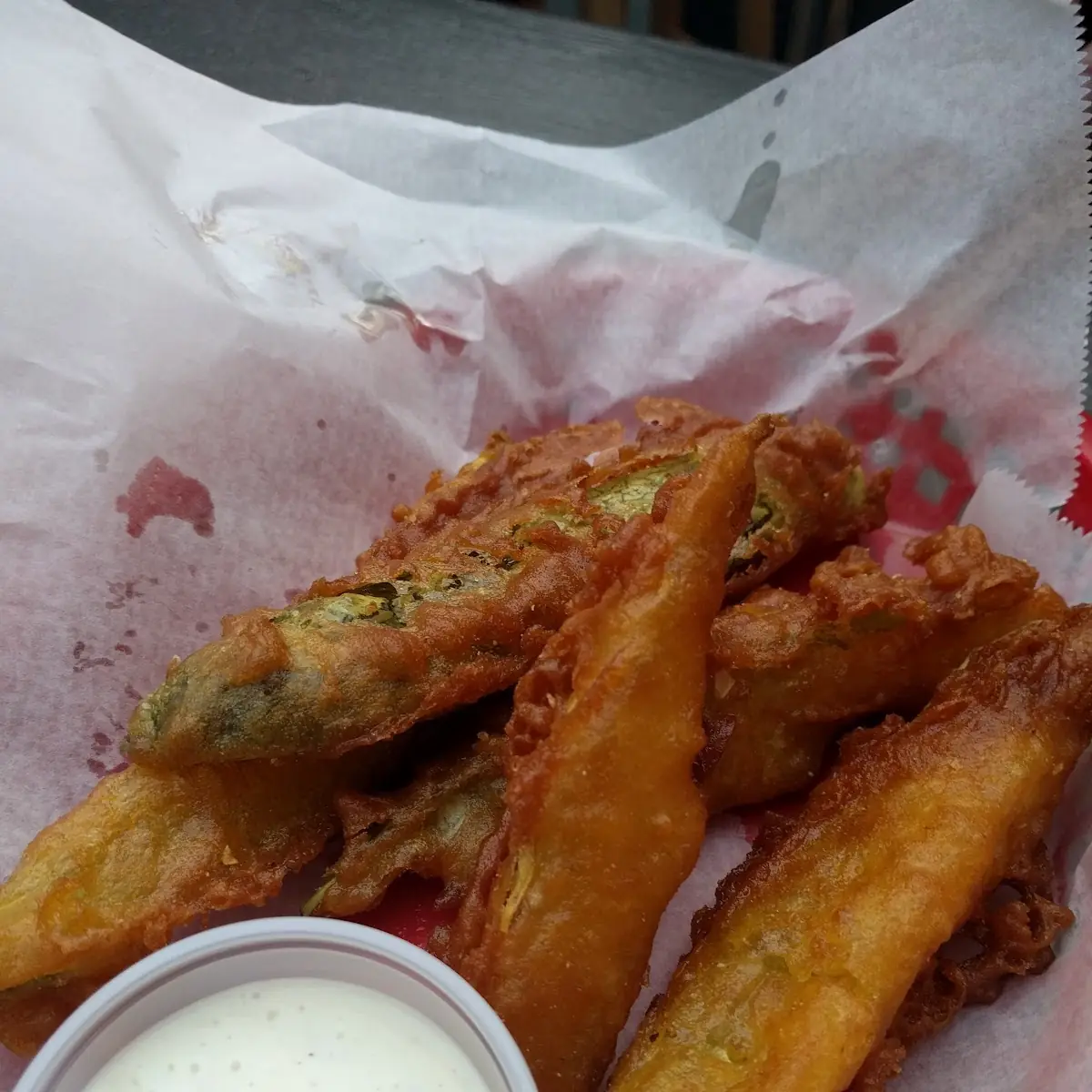 Beer Battered Pickles