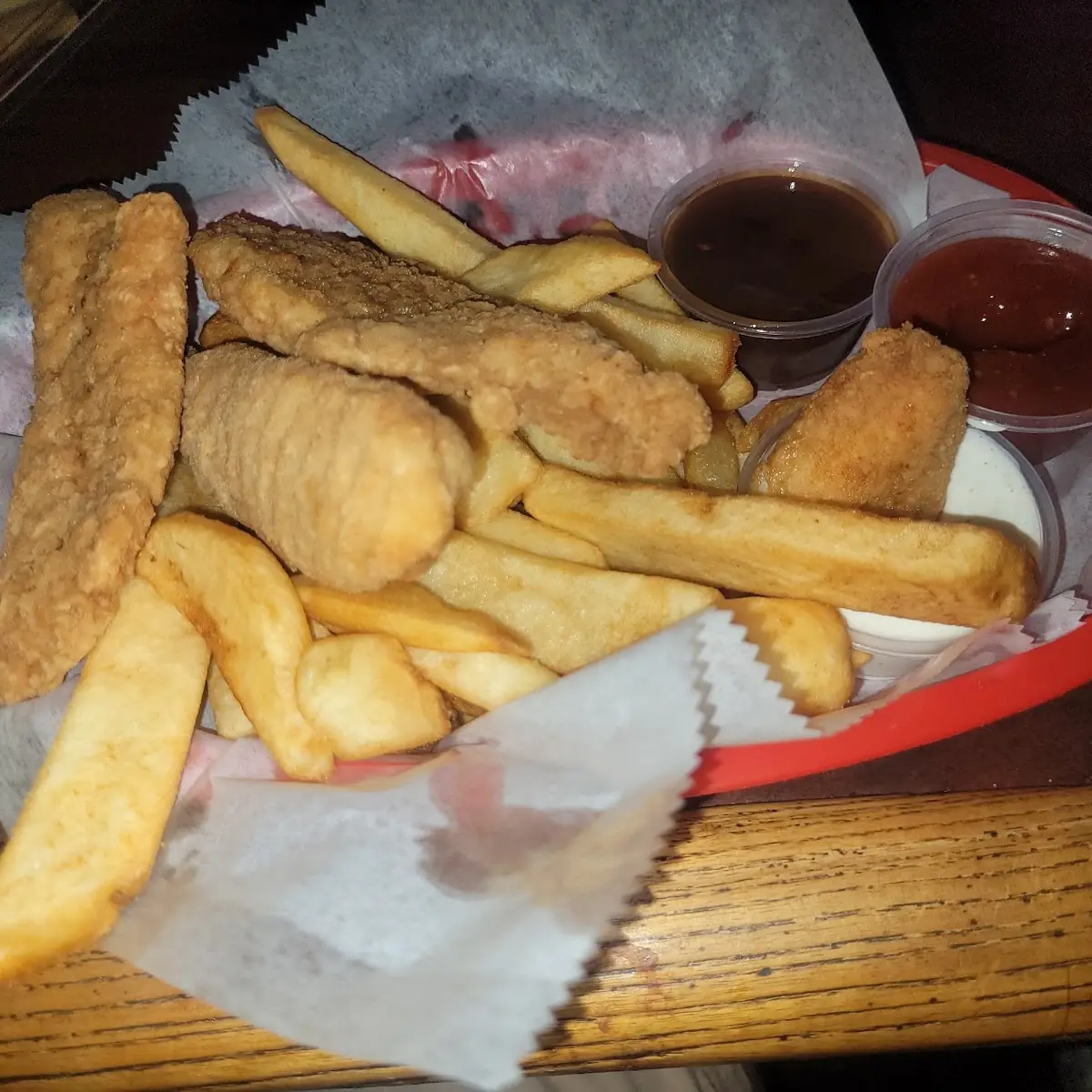 Chicken Strips with Fries