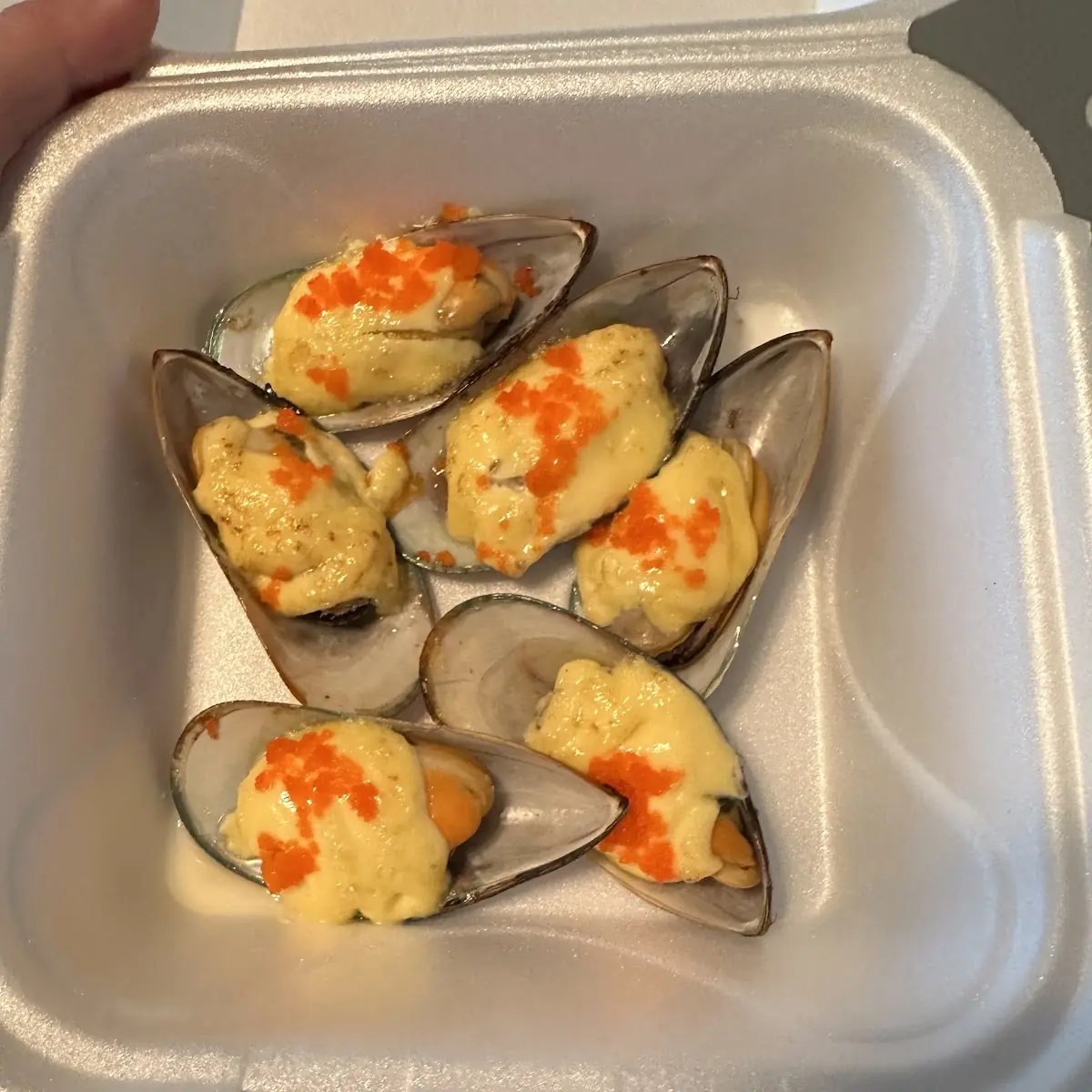 Baked Mussels