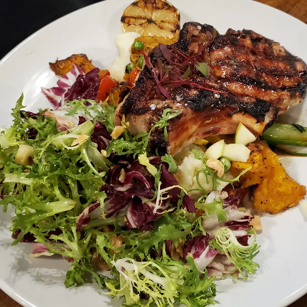 Buttermilk Brined Pork Chop