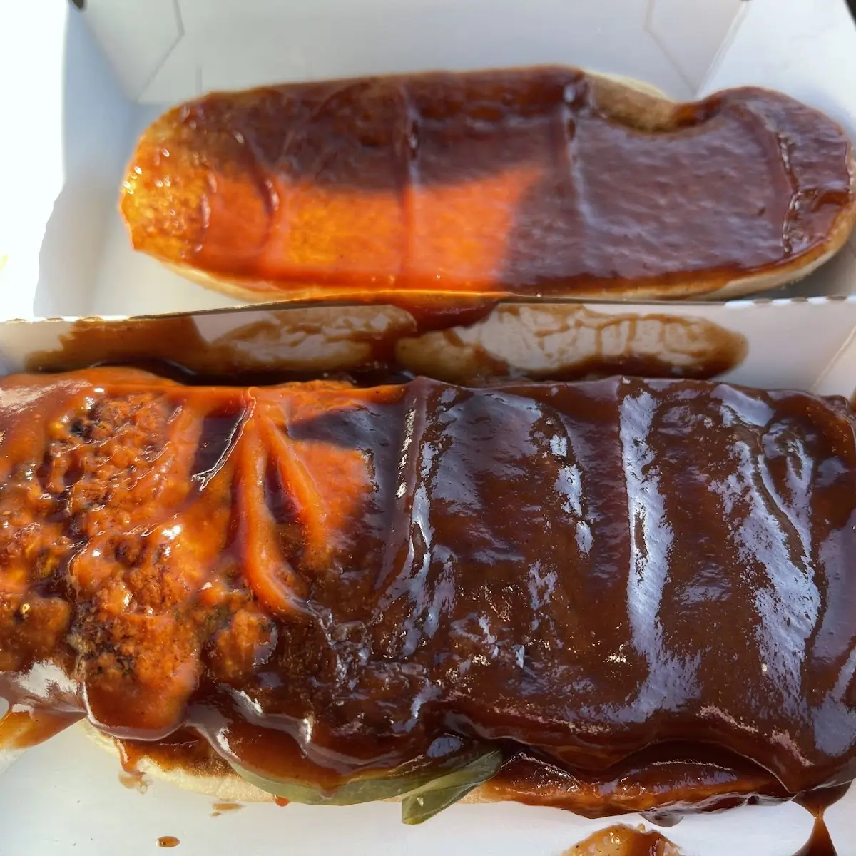 Open Face Mcrib