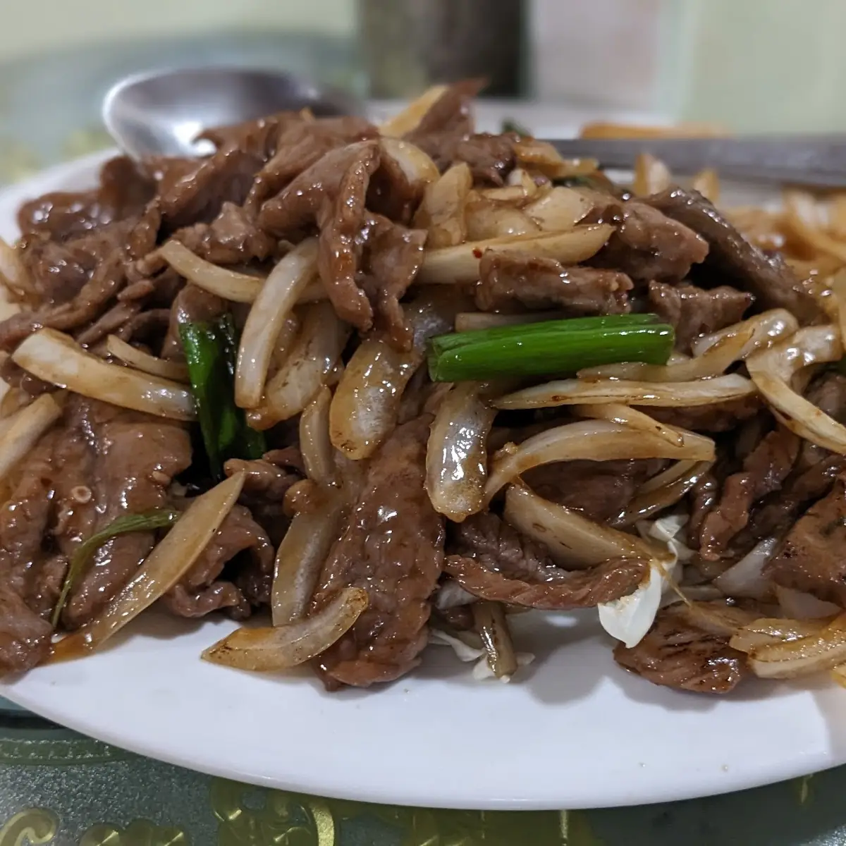 Mongolian Beef Chop Suey